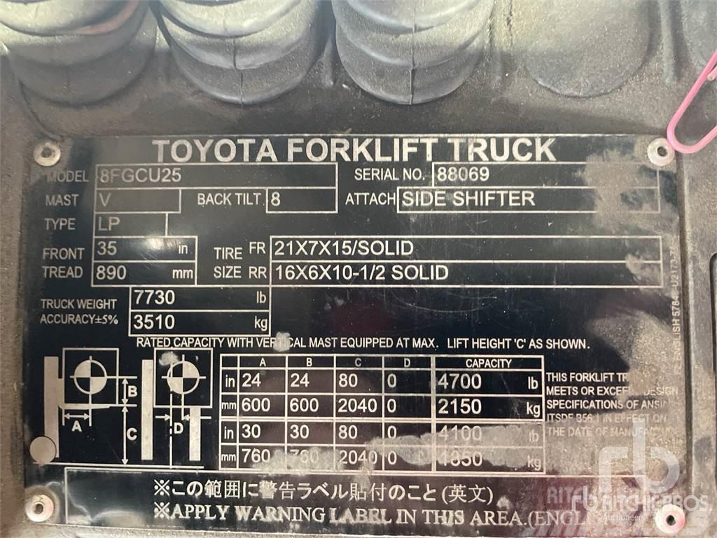Toyota 8FGCU25 Dizelski viličari