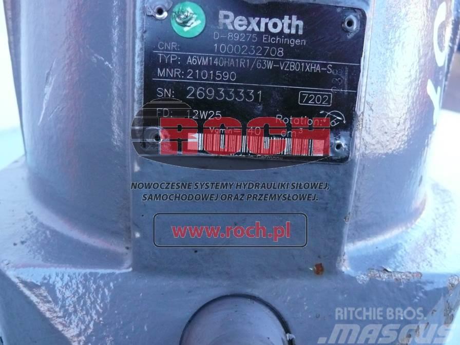 Rexroth A6VM140HA1R1/63W-VZB01XHA-S 101590 1000232708 Motori