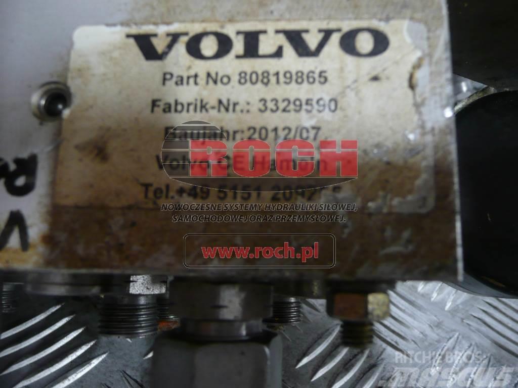 Volvo 80819865 3329590 + 2 CEWKI HYDAC+ MANOMETR Hidraulika