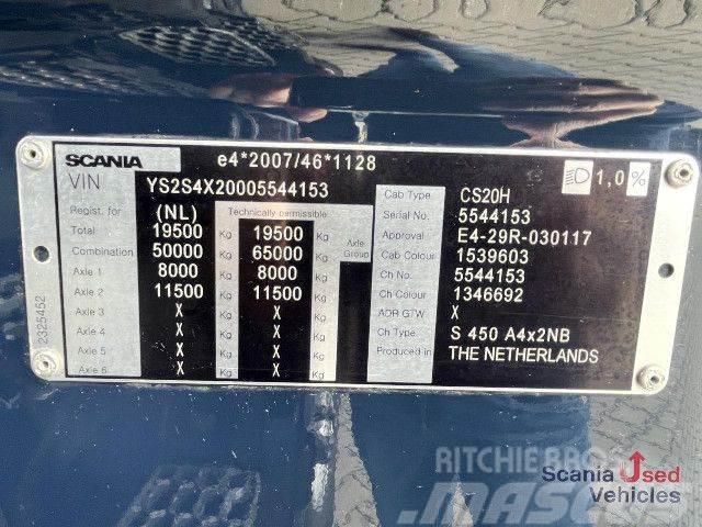 Scania S 450 A4x2NB DIF LOCK RETARDER 8T FULL AIR Traktorske jedinice