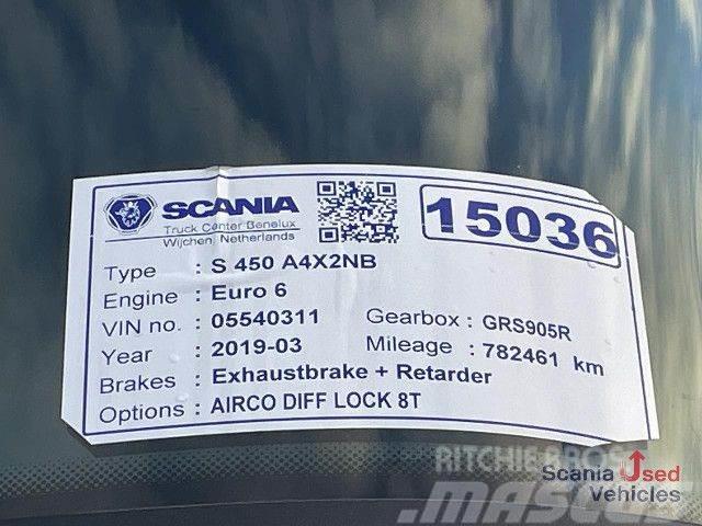 Scania S 450 A4x2NB RETARDER DIFF LOCK ACC FULL AIR Traktorske jedinice
