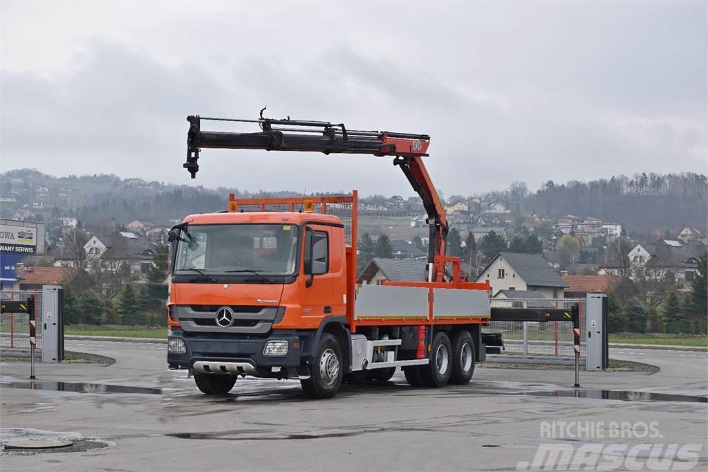 Mercedes-Benz ACTROS 2636 Flatbed / Dropside trucks