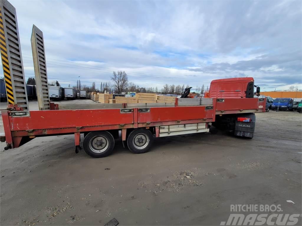  Noyens BE 9.8 tons trailer Nisko-utovarne poluprikolice