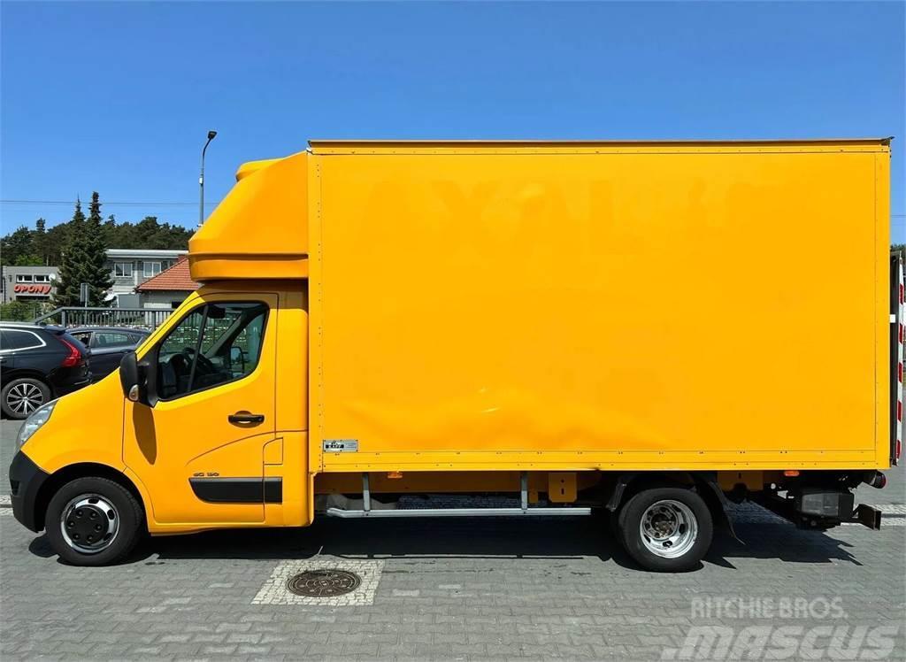 Renault Master 150 DCI Container + Tail Lift 750 kg Wheels Sanduk kombiji