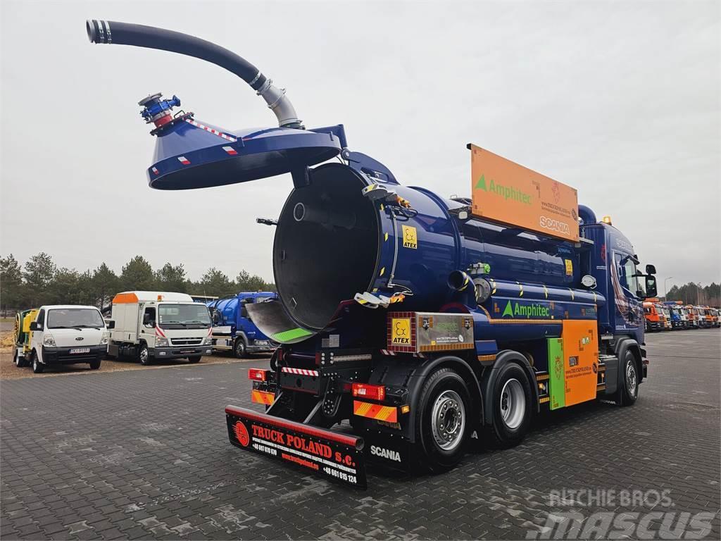 Scania Amphitec VORTEX ATEX EURO 6 vacuum suction loader Kombiji / vakuumski kamioni