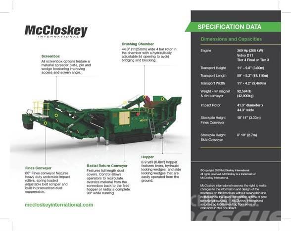 McCloskey I44V3 Drobilice