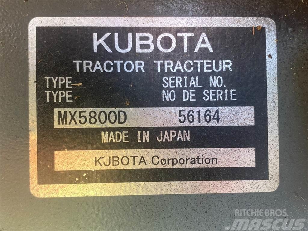 Kubota MX5800 Ostalo