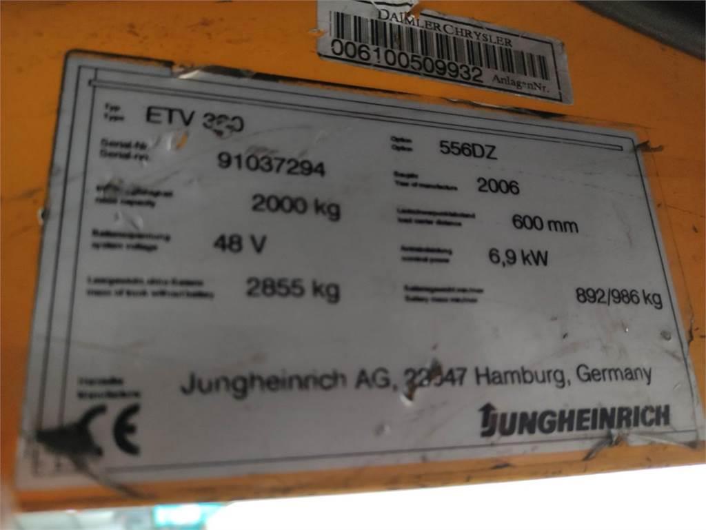 Jungheinrich ETV320 Viličari sa pomičnim stupom