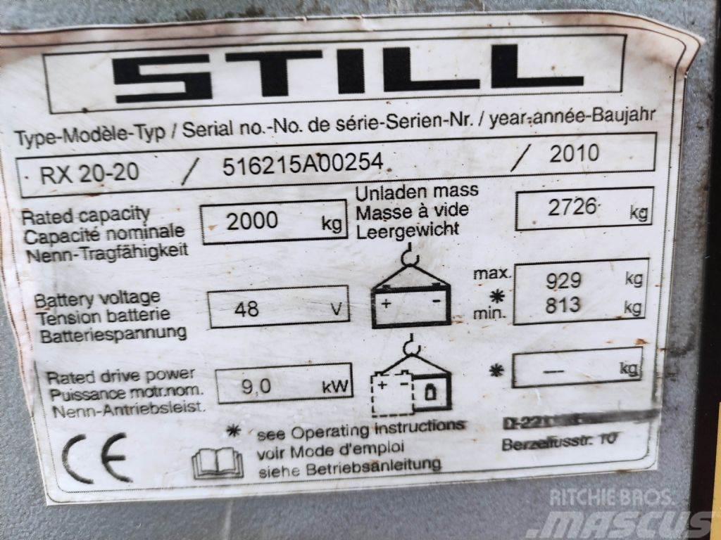 Still RX20-20 Električni viličari