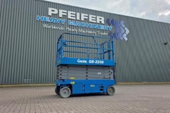 Genie GS3246 Electric, Working Height 11.75 m, 318kg Cap
