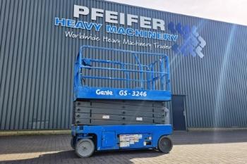Genie GS3246 Electric, Working Height 11.75 m, 318kg Cap