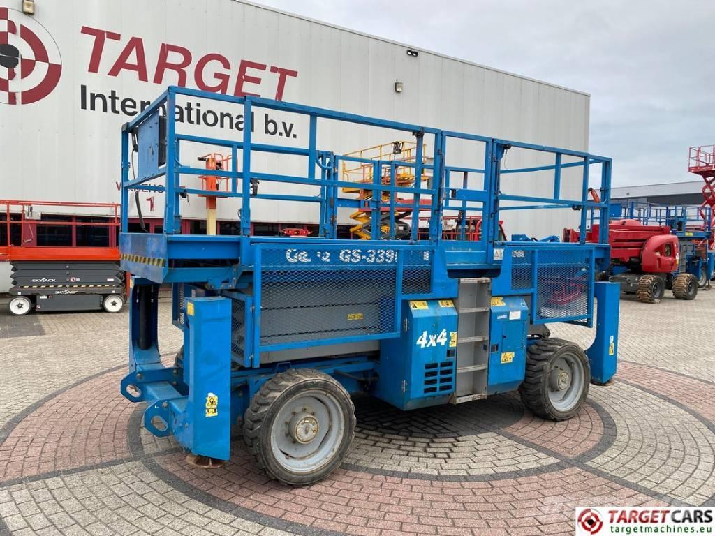 Genie GS-3390 RT Diesel 4x4 Scissor Work Lift 1206cm Škaraste platforme
