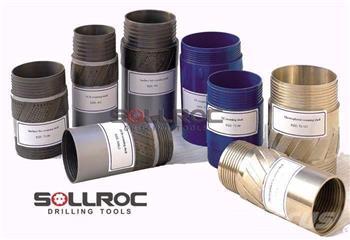Sollroc Diamond core bits and reaming shell