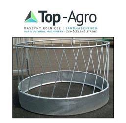 Top-Agro (RRF24) Round feeder, galvanized for 24 sheep, NEW