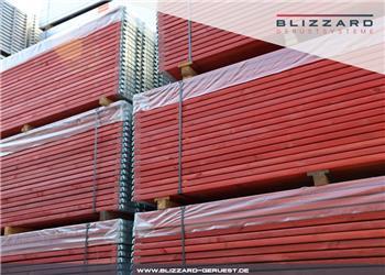 Blizzard S70 292,87 m² Alugerüst mit Holz-Gerüstbohlen