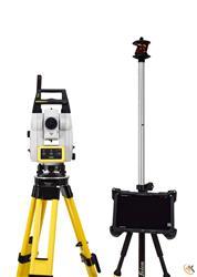Leica Used iCR70 5" Robotic Total Station w CC200 & iCON