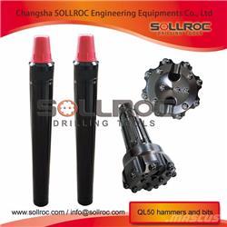 Sollroc DTH hammers for mining, water well drilling, etc