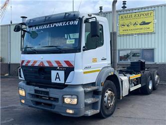 Mercedes-Benz Axor 2533 6x2 EPS 3 Pedals Chassis Cab Good Condit
