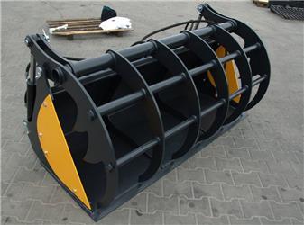 Top-Agro bucket with grab 1,6m EURO fixing
