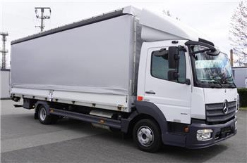 Mercedes-Benz Atego 818 E6 Side curtain 18 pallets / Tail lift