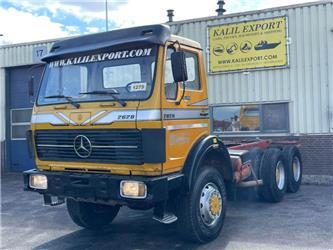Mercedes-Benz SK 2628 Chassis 6x6 V8 Big Axle's Auxilery Top Con