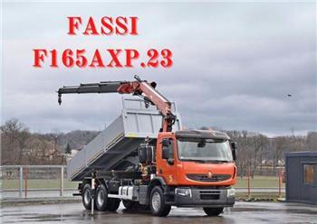 Renault Premium 370 *FASSI F165AXP.23 + FUNK/ 6x4 * TOP