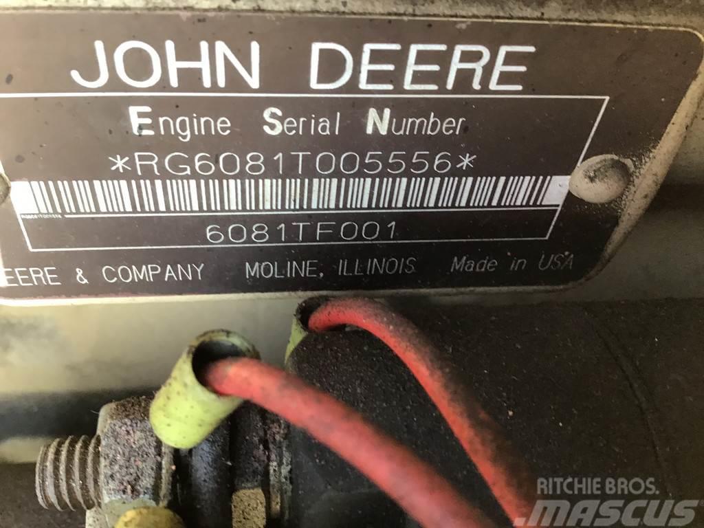 John Deere 6081TF001 GENERATOR 125KW USED Dizel agregati