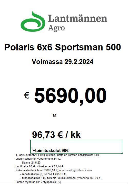 Polaris Sportsman 500 6x6 Terenska vozila