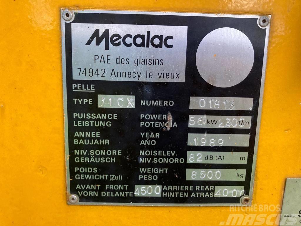Mecalac 11 C X Bageri na kotačima