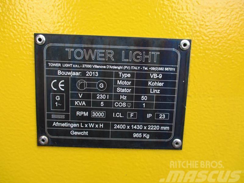 Towerlight VB - 9 LED Rasvjetni tornjevi