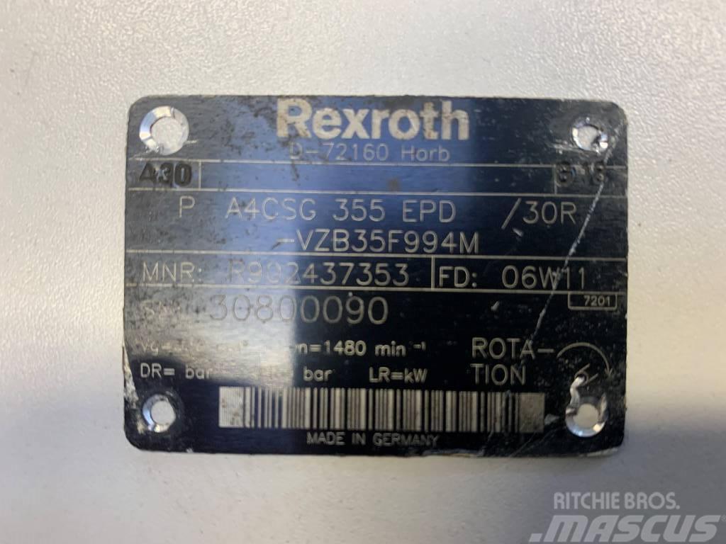 Rexroth A4CSG355 Hidraulika