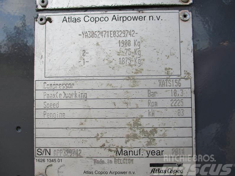 Atlas Copco XATS 156 DD - N Kompresori