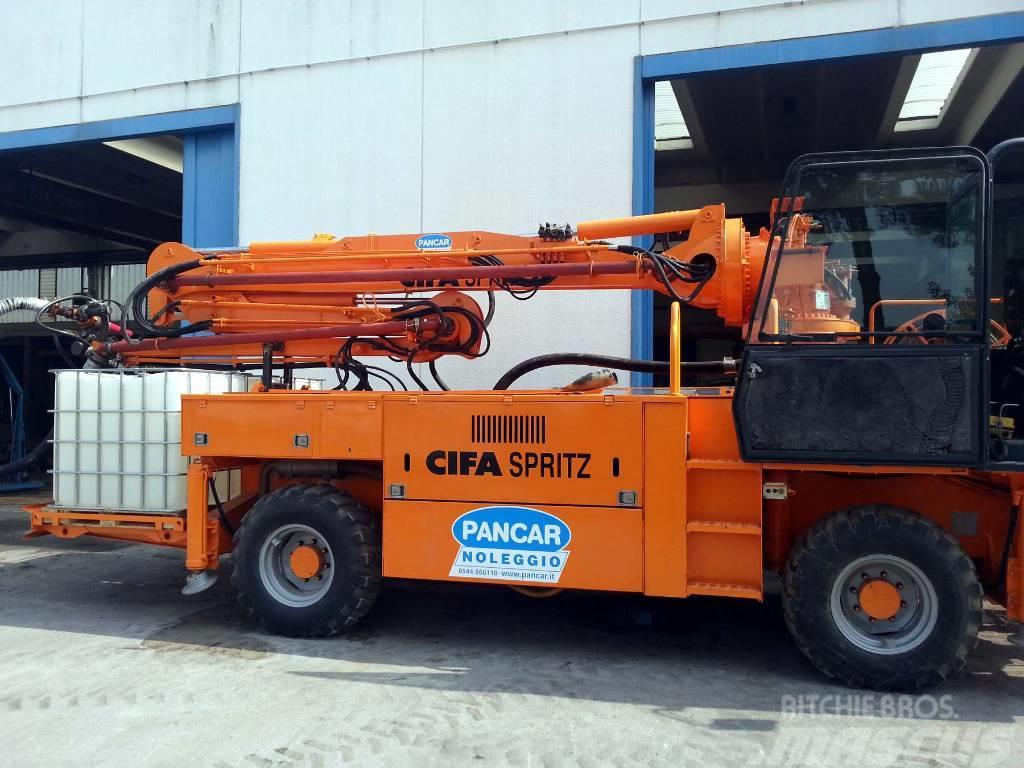 Cifa Spritz System CSS-3 Kamionske beton pumpe