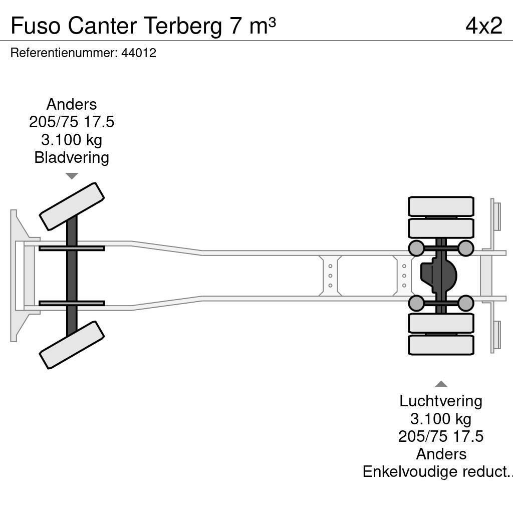 Fuso Canter Terberg 7 m³ Kamioni za otpad