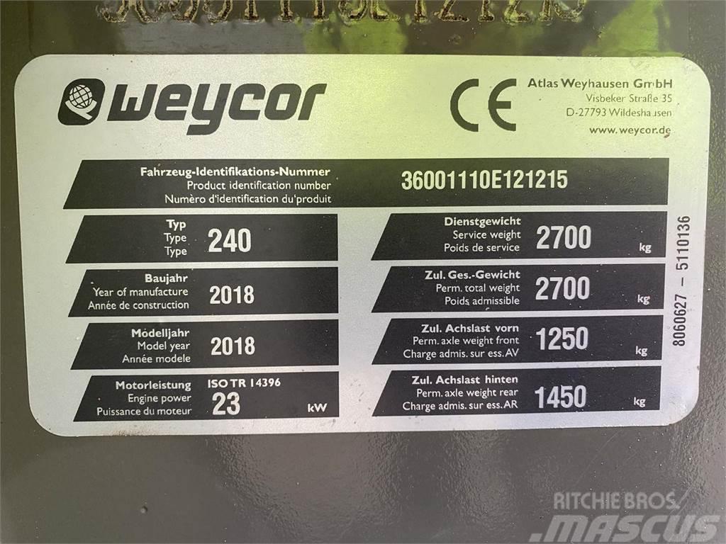 Weycor AW240 Valjci