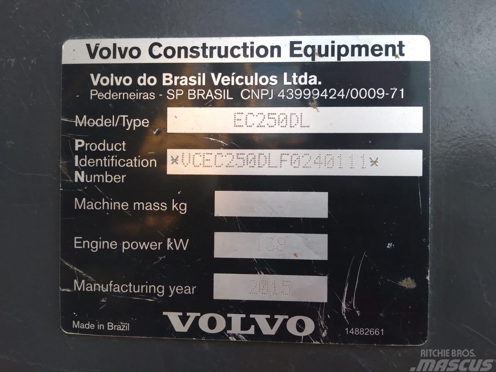 Volvo EC 250 D L Bageri gusjeničari