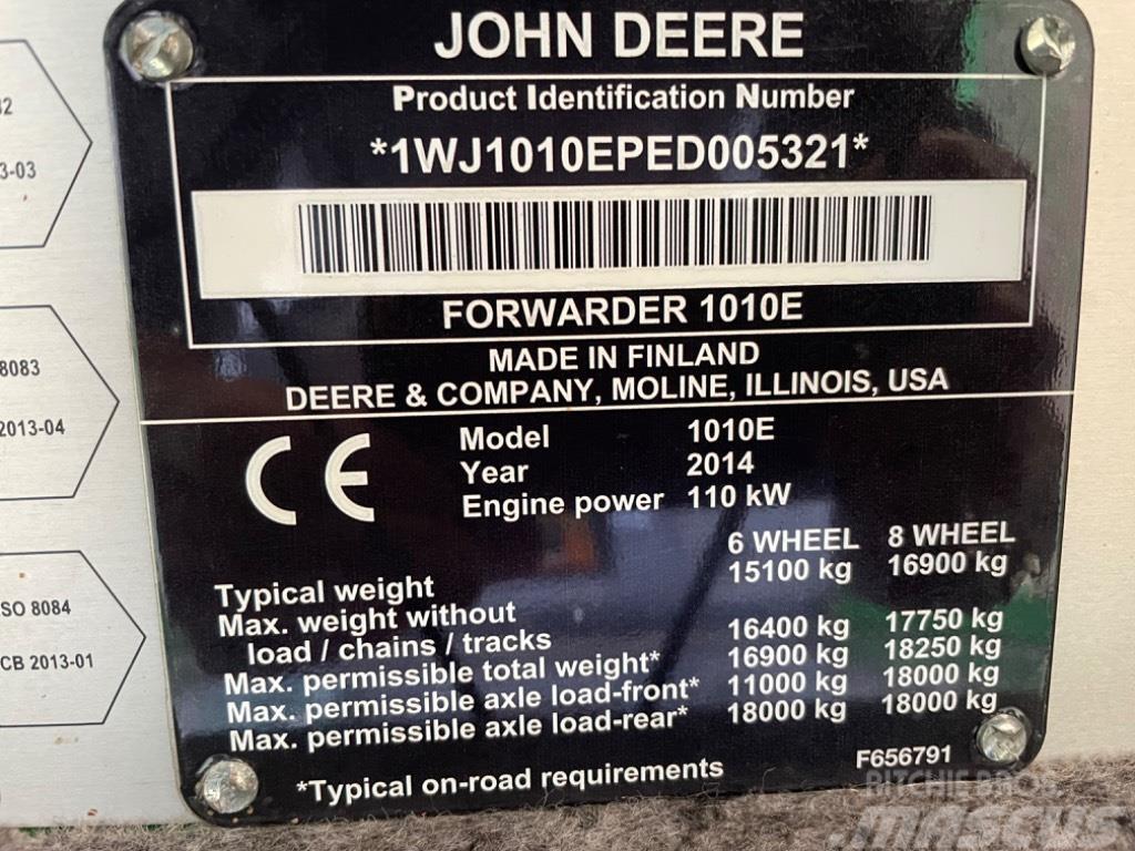 John Deere 1010 E Forvarderi