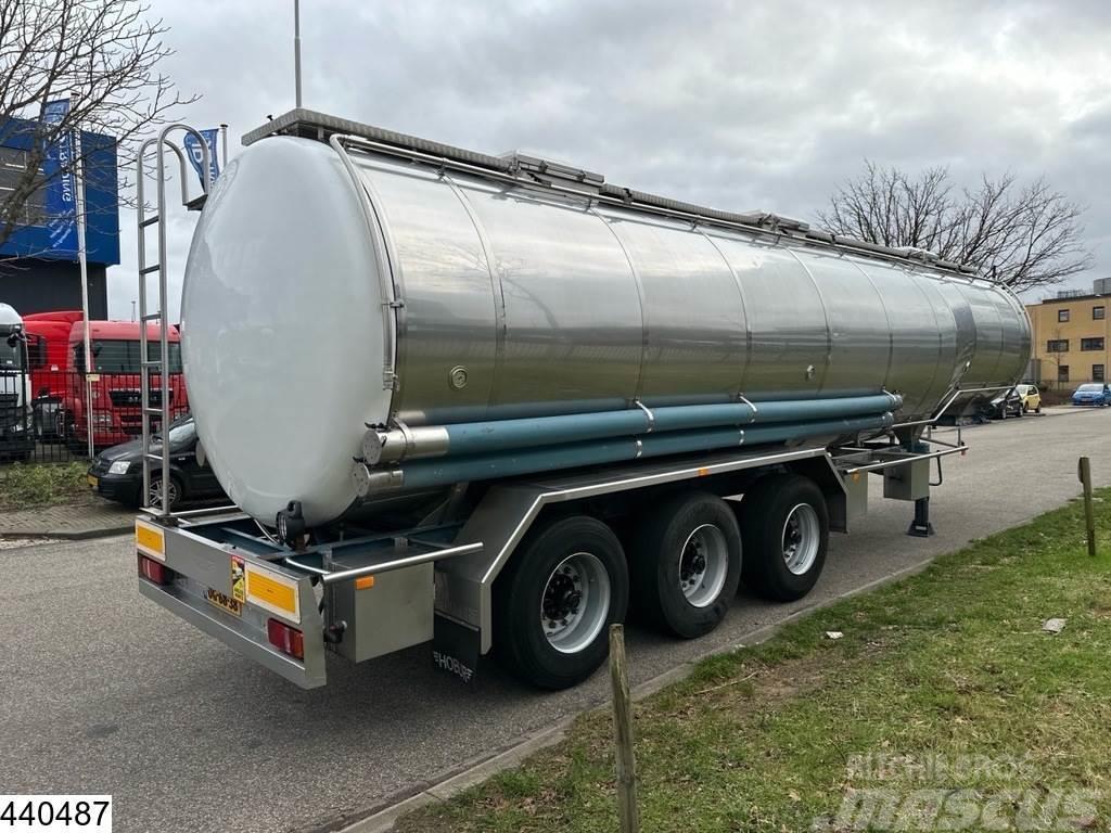 Burg Food 33440 Liter, 3 Compartments Tanker poluprikolice