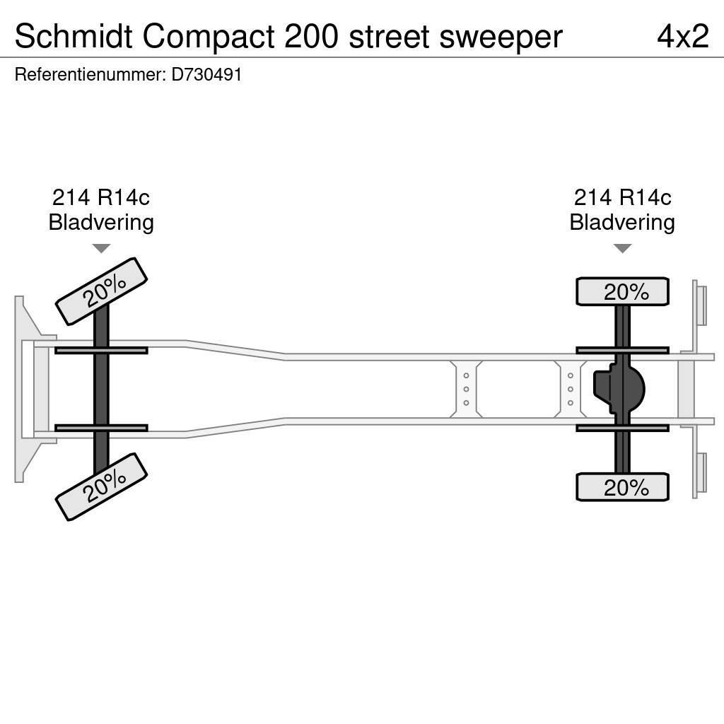 Schmidt Compact 200 street sweeper Kombiji / vakuumski kamioni
