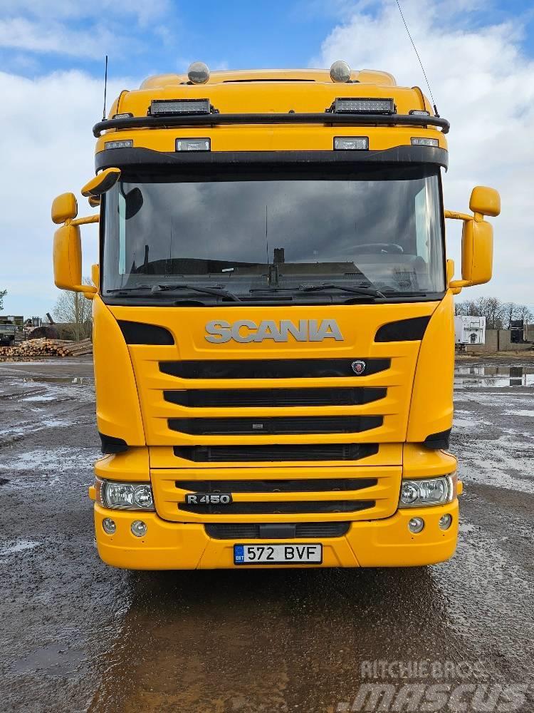 Scania R 450+HAAGIS Kamioni za drva