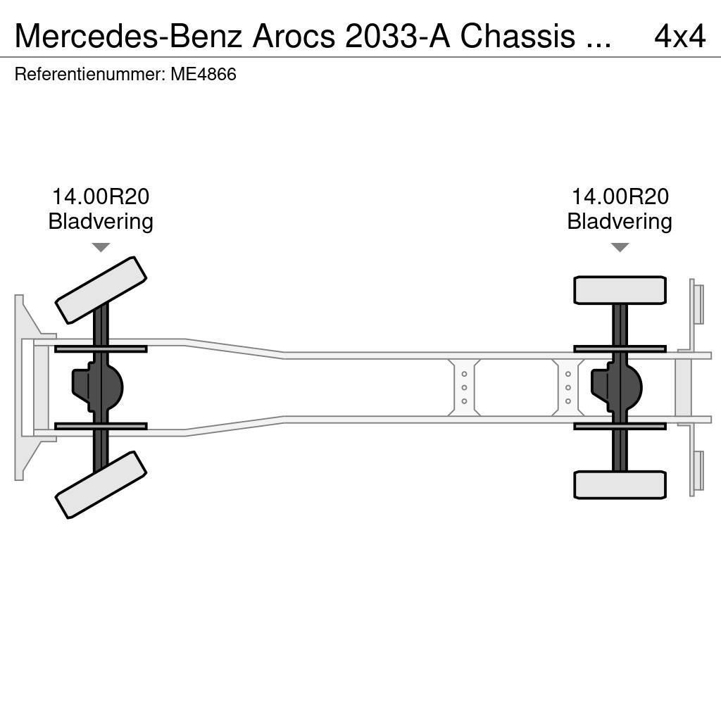 Mercedes-Benz Arocs 2033-A Chassis Cabin (2 units) Kamioni-šasije