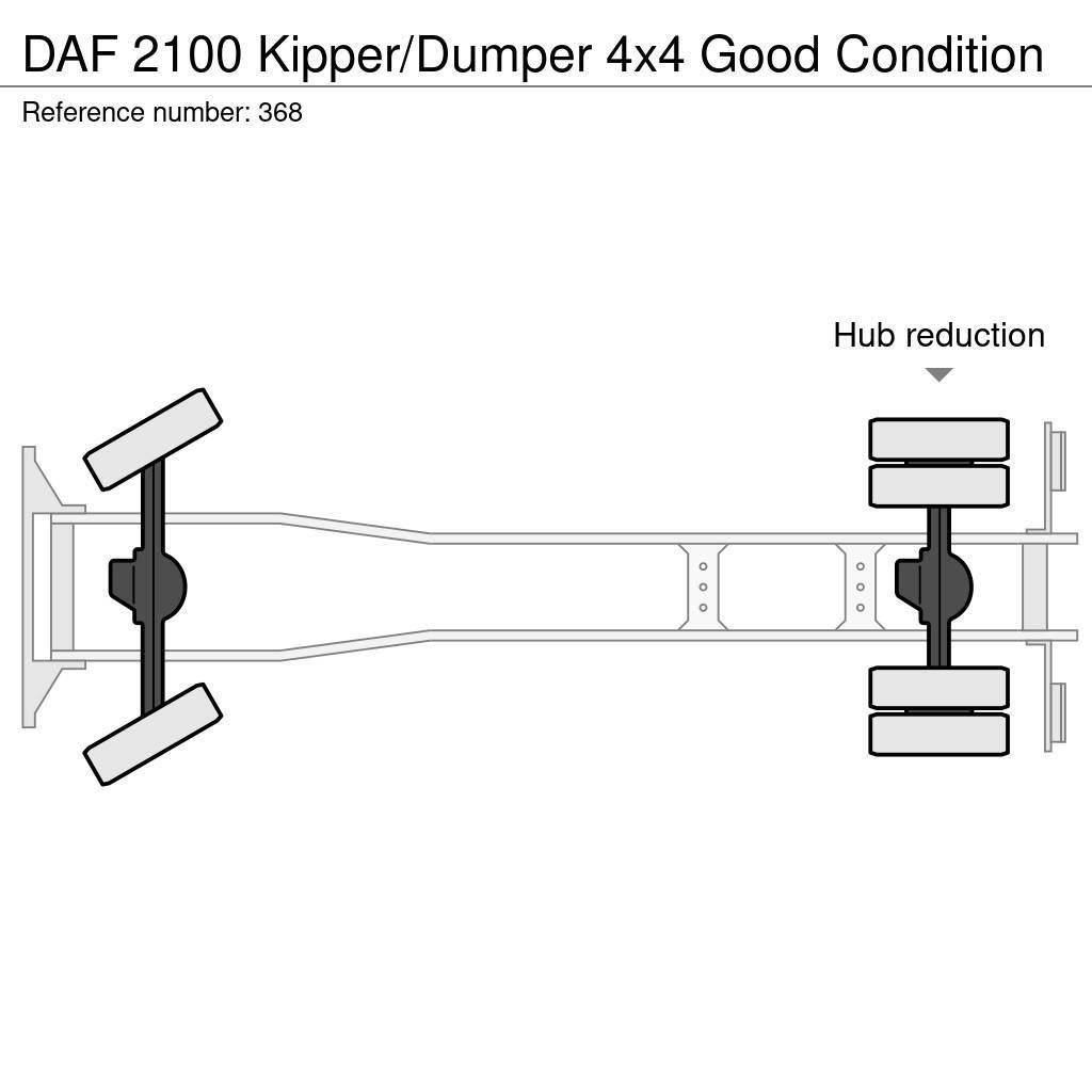 DAF 2100 Kipper/Dumper 4x4 Good Condition Kiper kamioni