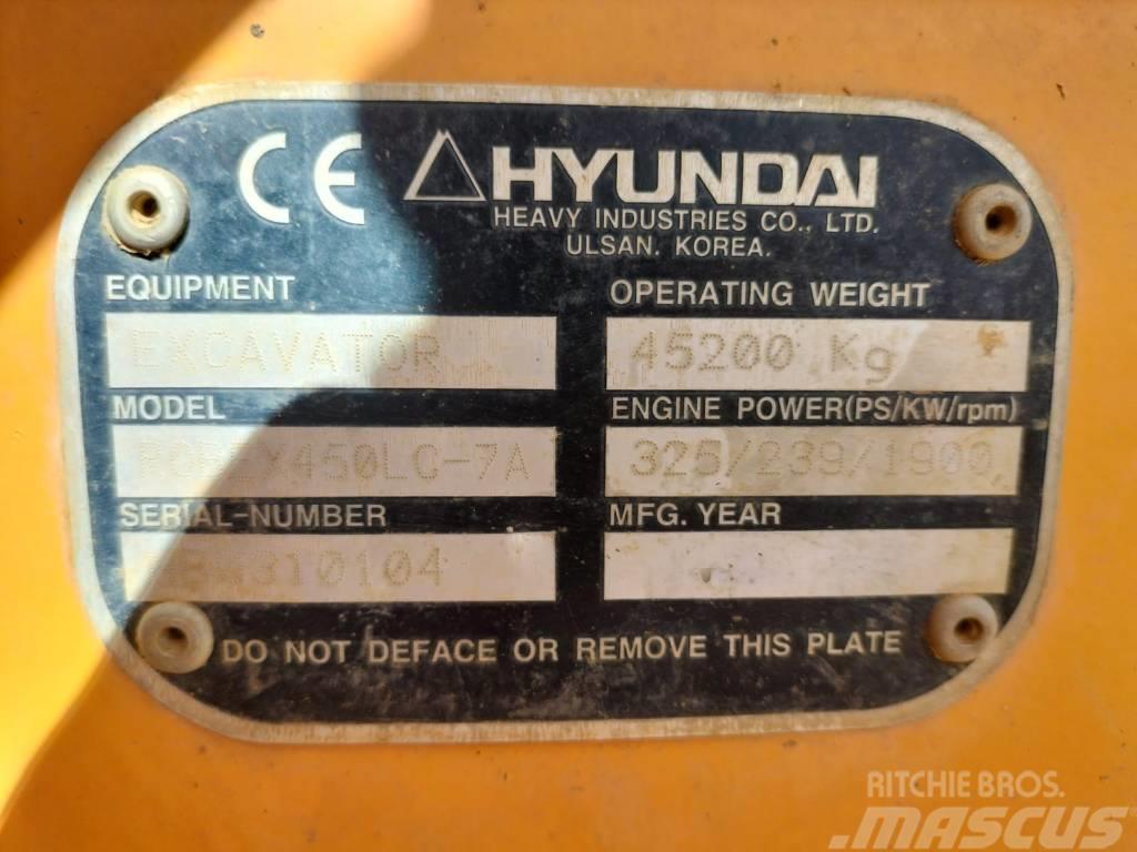 Hyundai Robex 450 LC-7 A Utovarni rovokopači