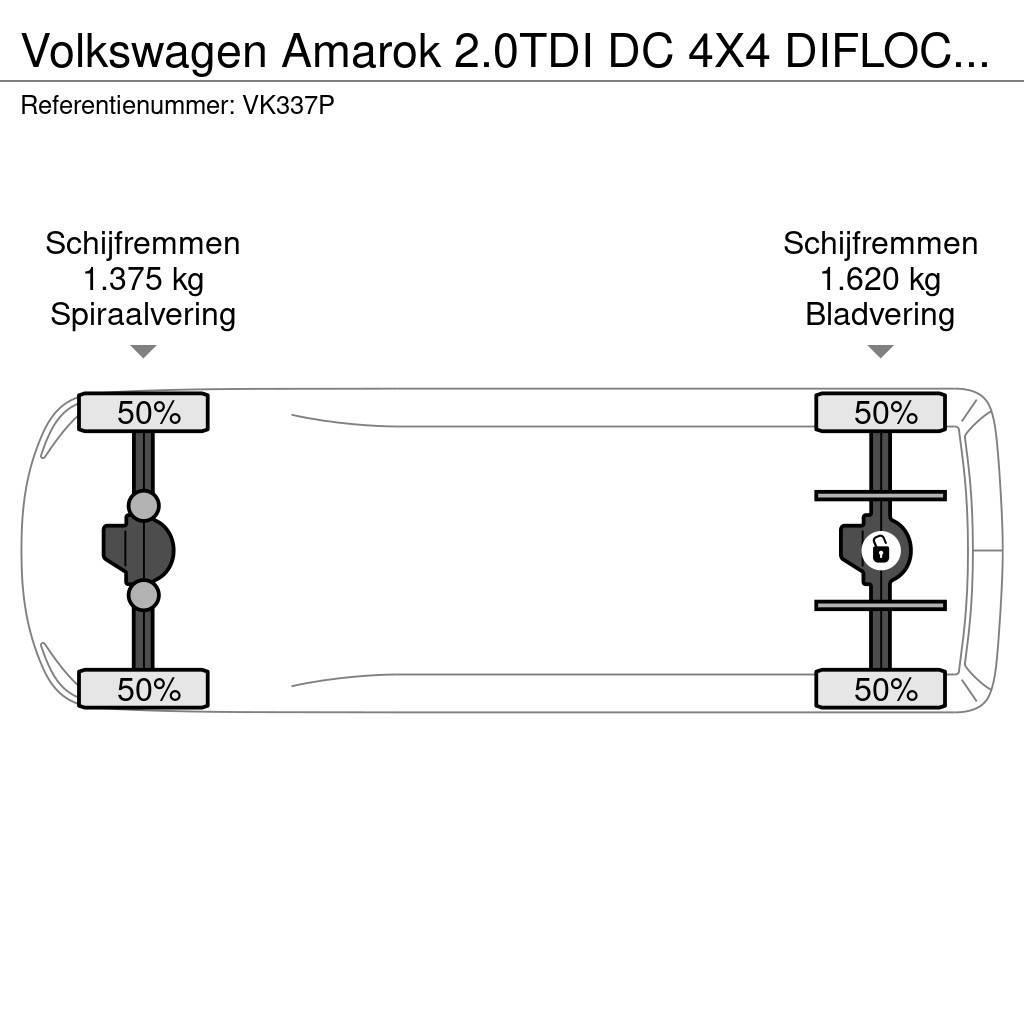 Volkswagen Amarok 2.0TDI DC 4X4 DIFLOCK origional 95 TKM Kiperi
