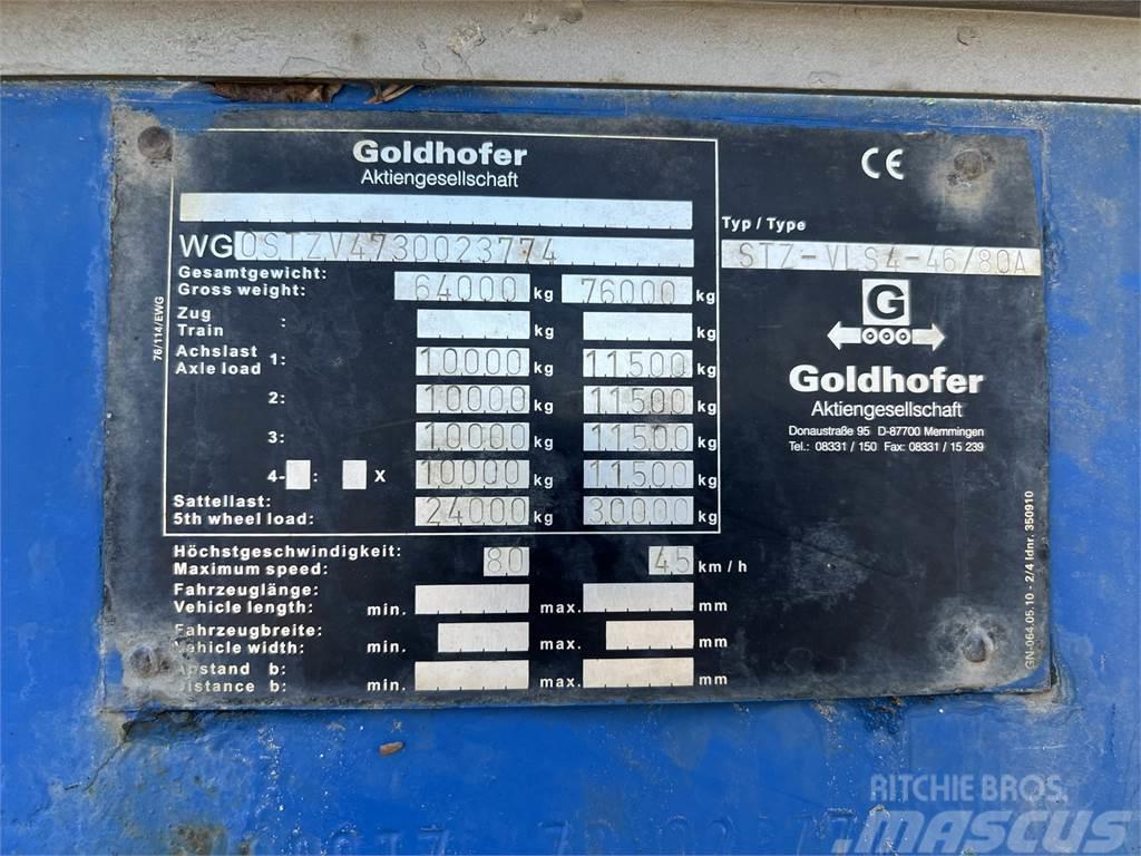 Goldhofer STZ-VLS 4-46/80 A Nisko-utovarne poluprikolice