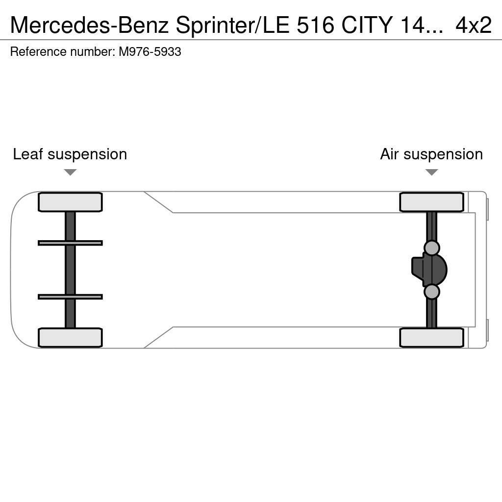 Mercedes-Benz Sprinter/LE 516 CITY 14 PCS AVAILABLE / PASSANGERS Gradski autobusi
