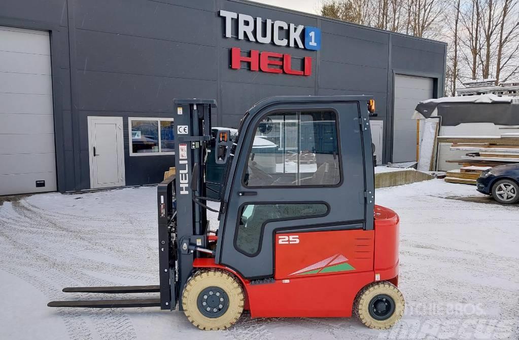Heli 2,5 tonns el. truck - 4,7 m løftehøyde (PÅ LAGER) Električni viličari