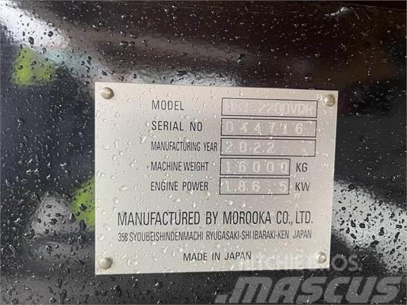 Morooka MST2200VDR Demperi na gusjenice