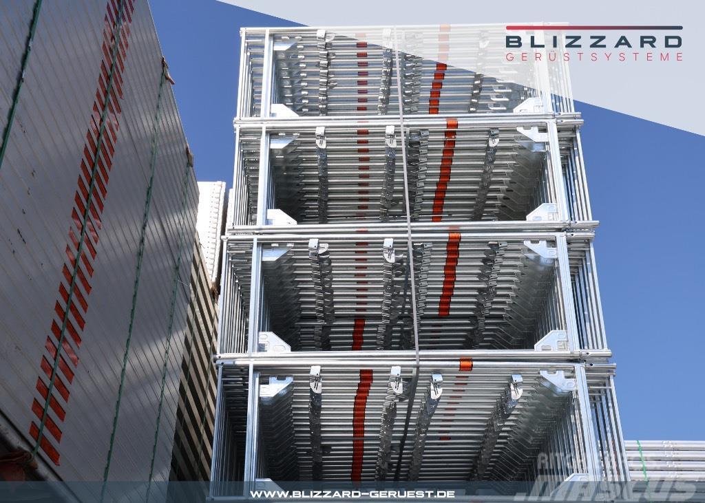Blizzard 81 m² neues Gerüst günstig aus Stahl Oprema za skele