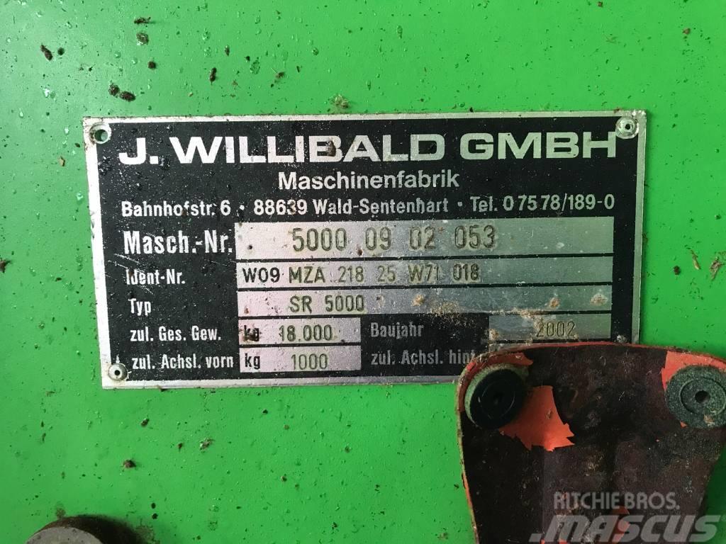 Willibald SR 5000 Strojevi za rezanje otpada